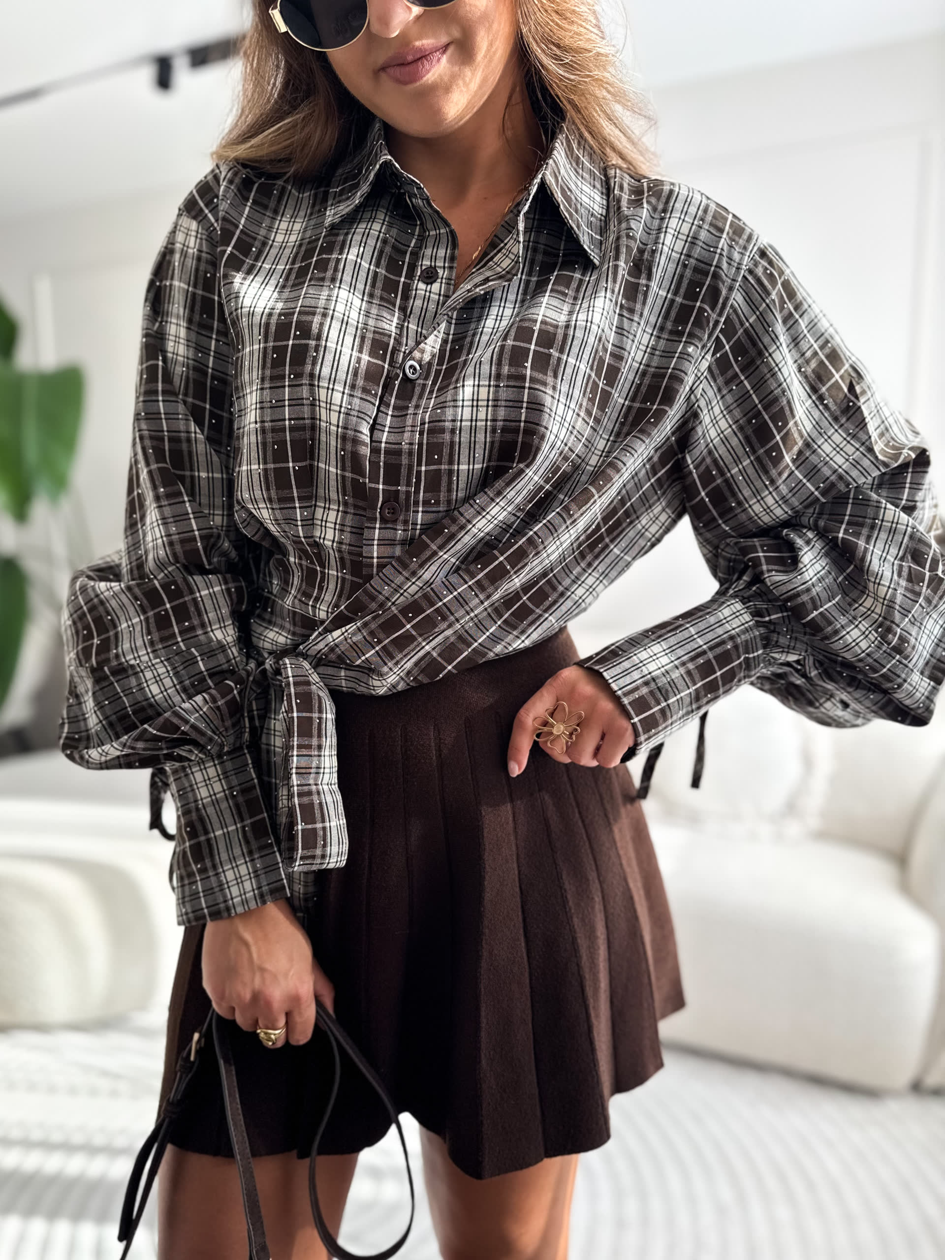 Melody Blouse Brown