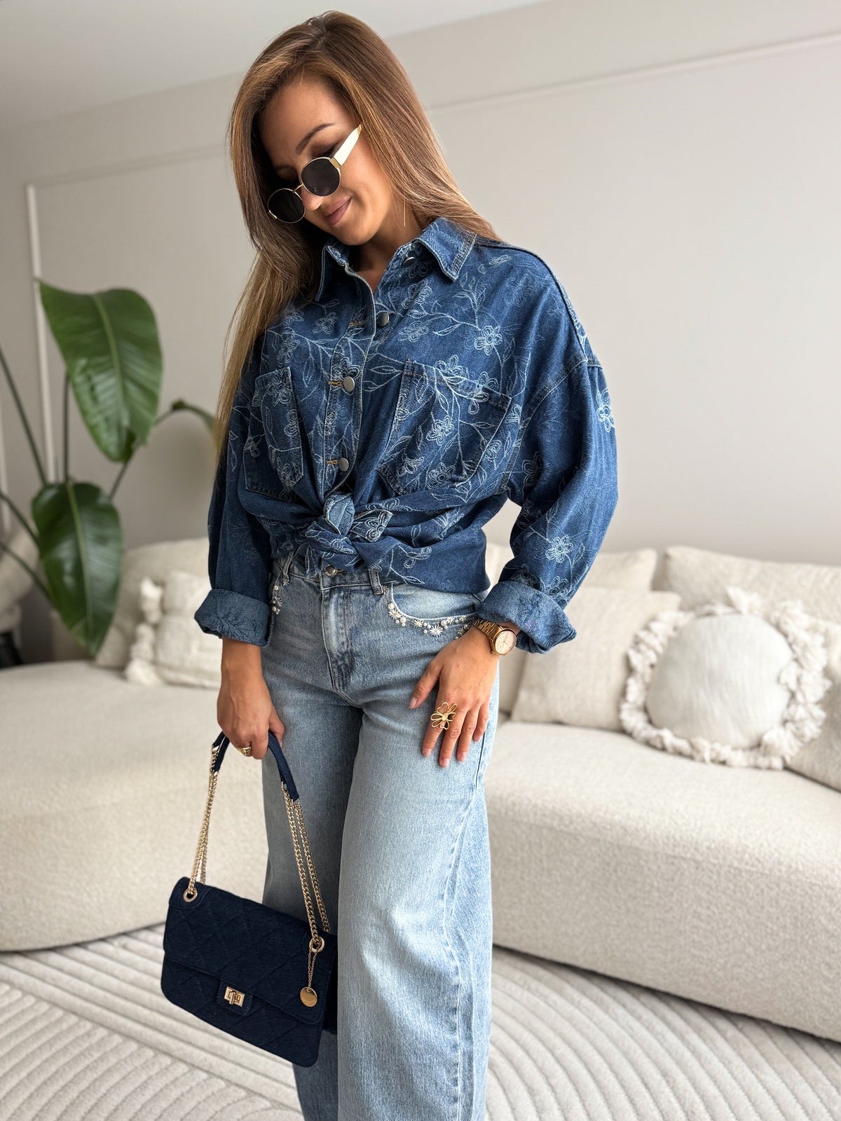 Sofia Denim Oversize Shirt