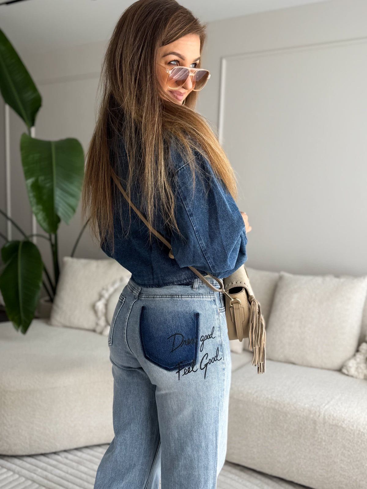 Dream Straight Leg Jeans Blue