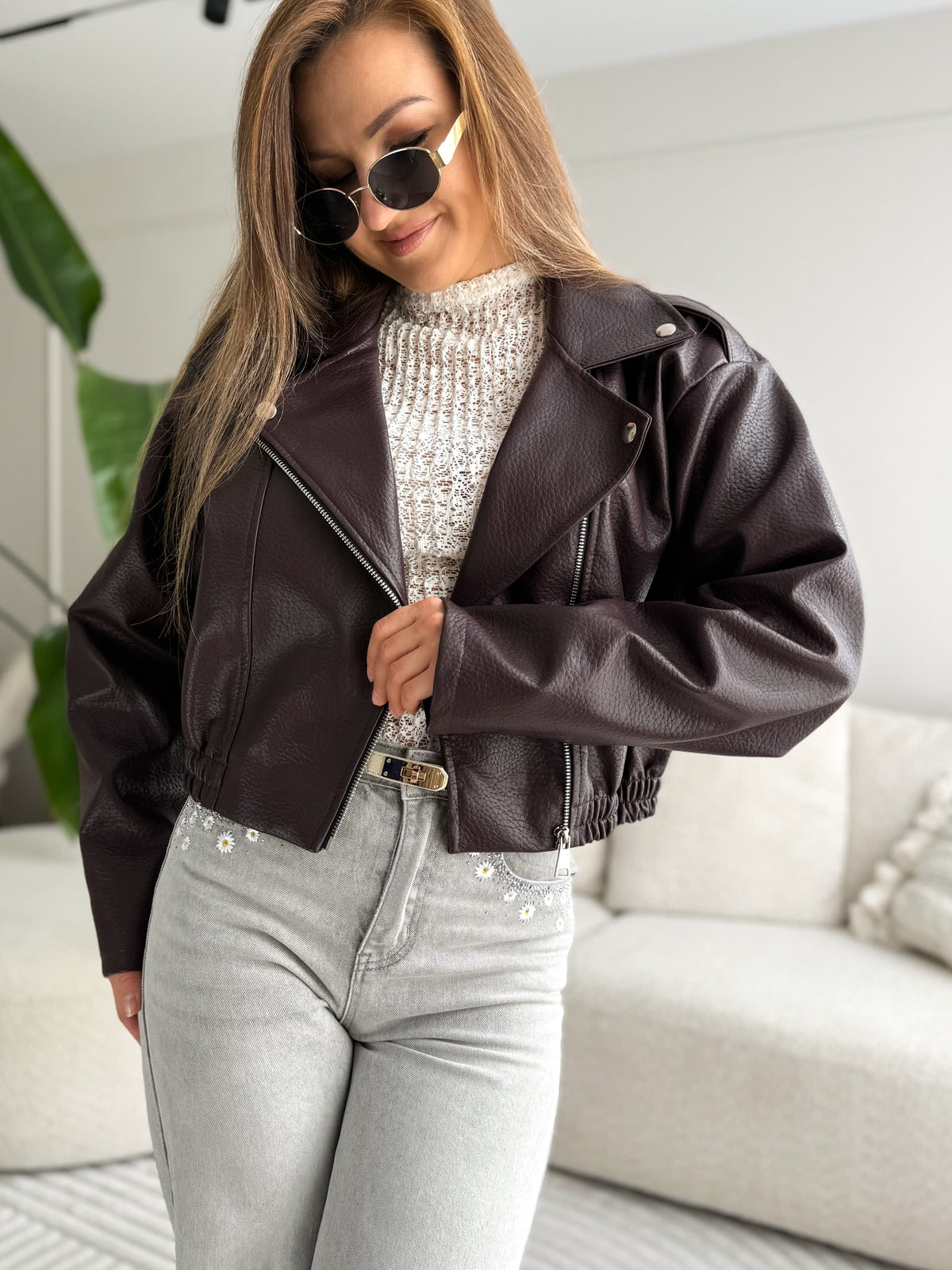 Cindy Jacket Dark Burgundy