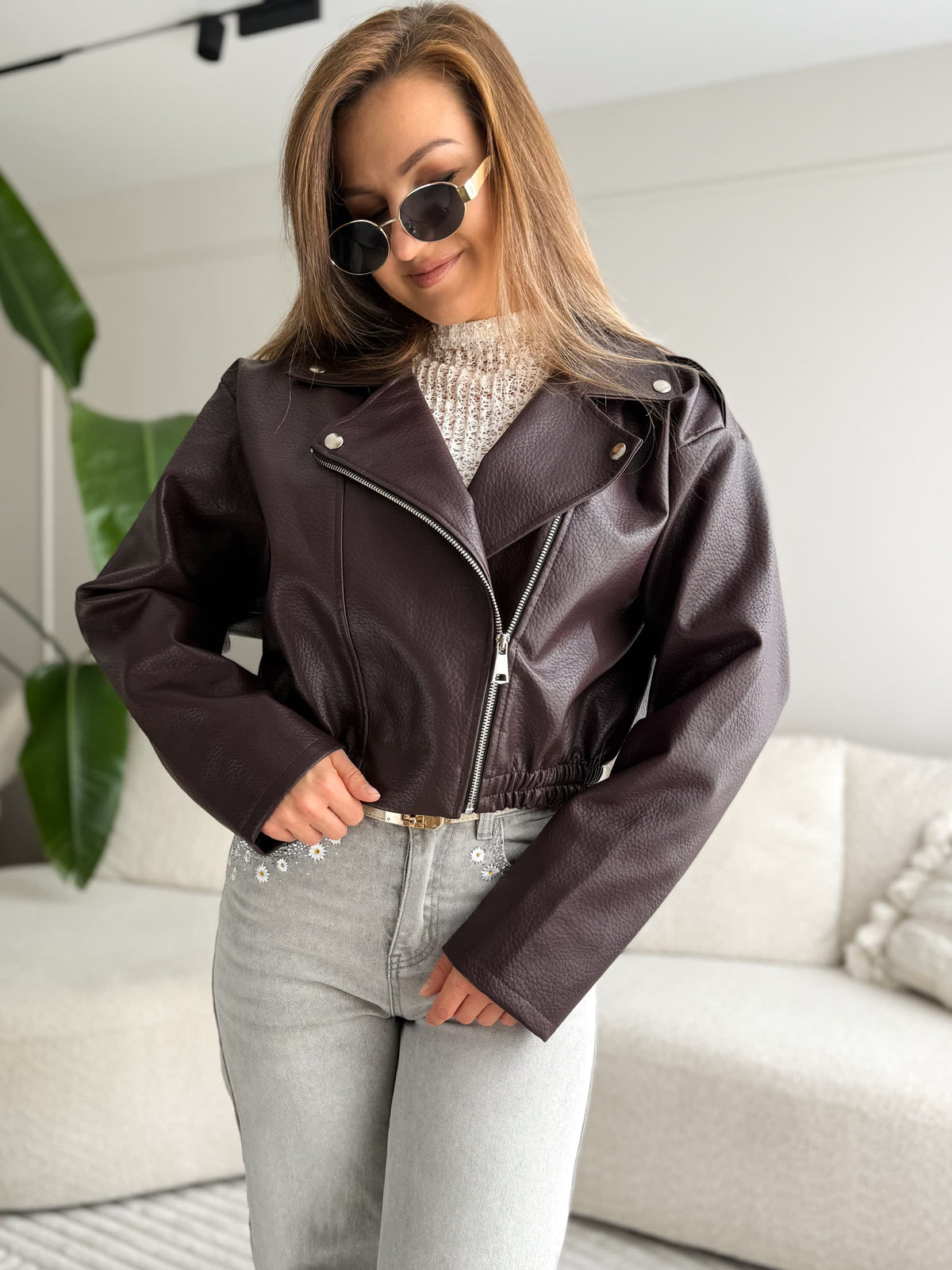Cindy Jacket Dark Burgundy