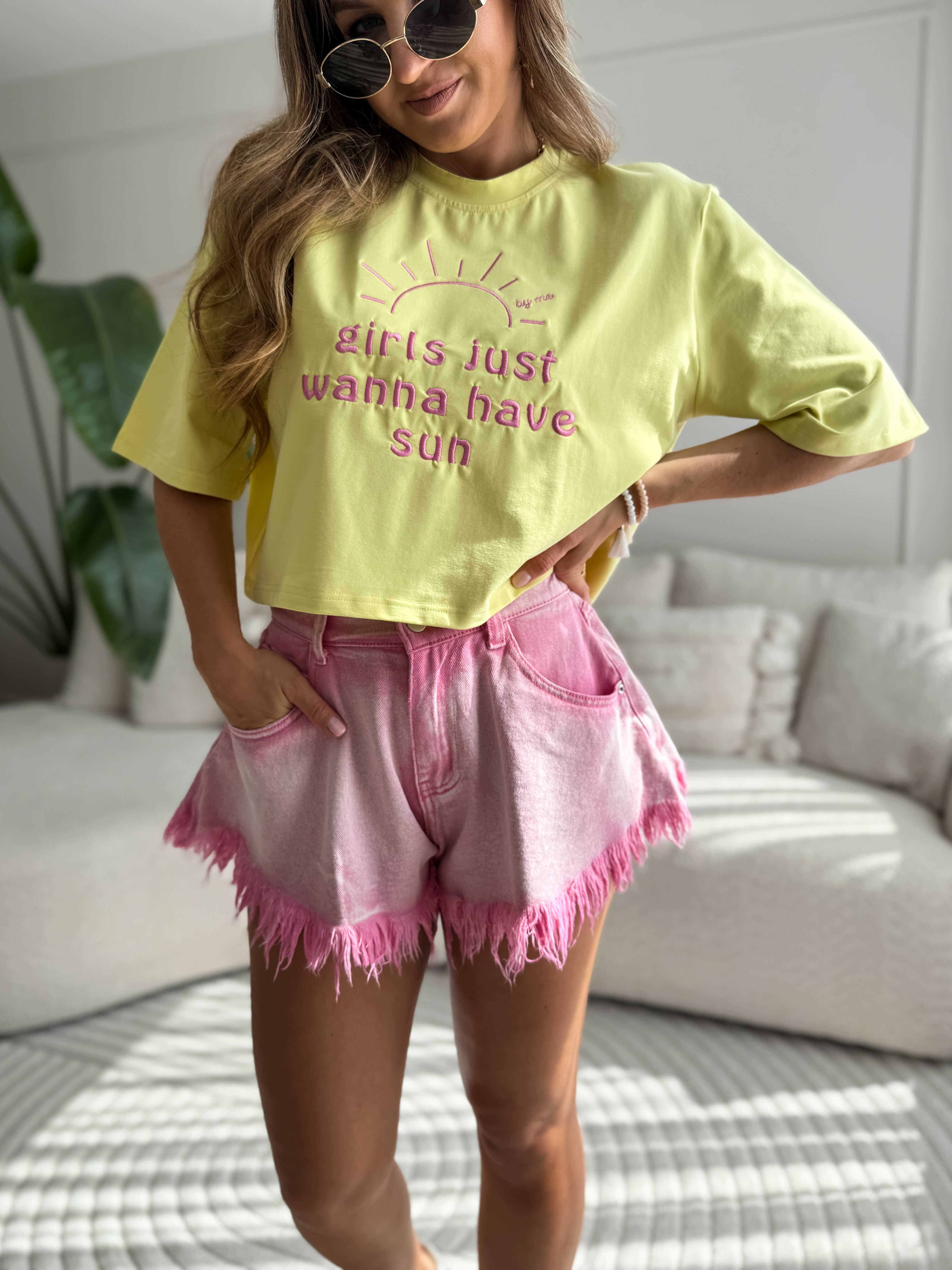 Sunny T-shirt Yellow