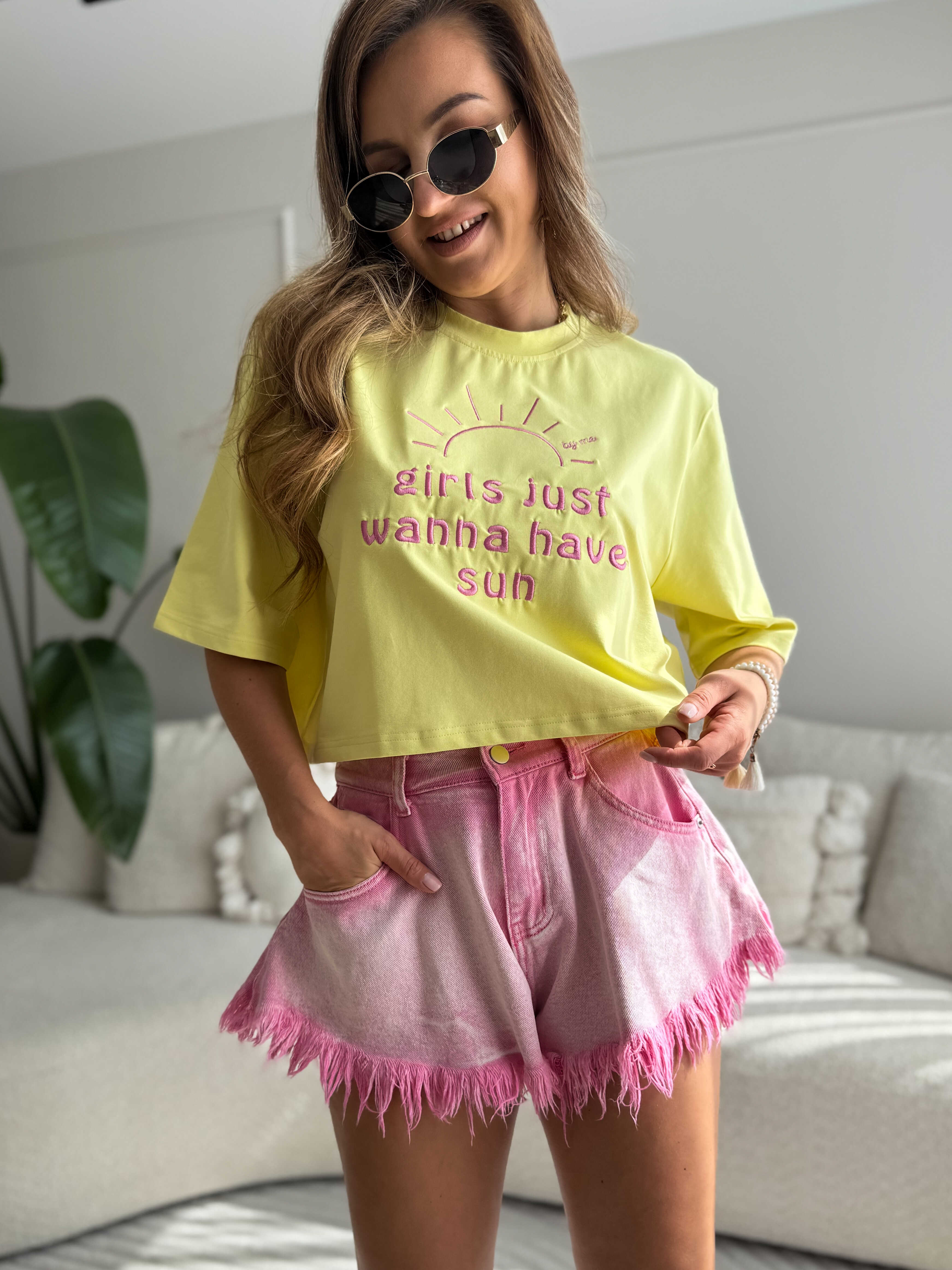 Sunny T-shirt Yellow