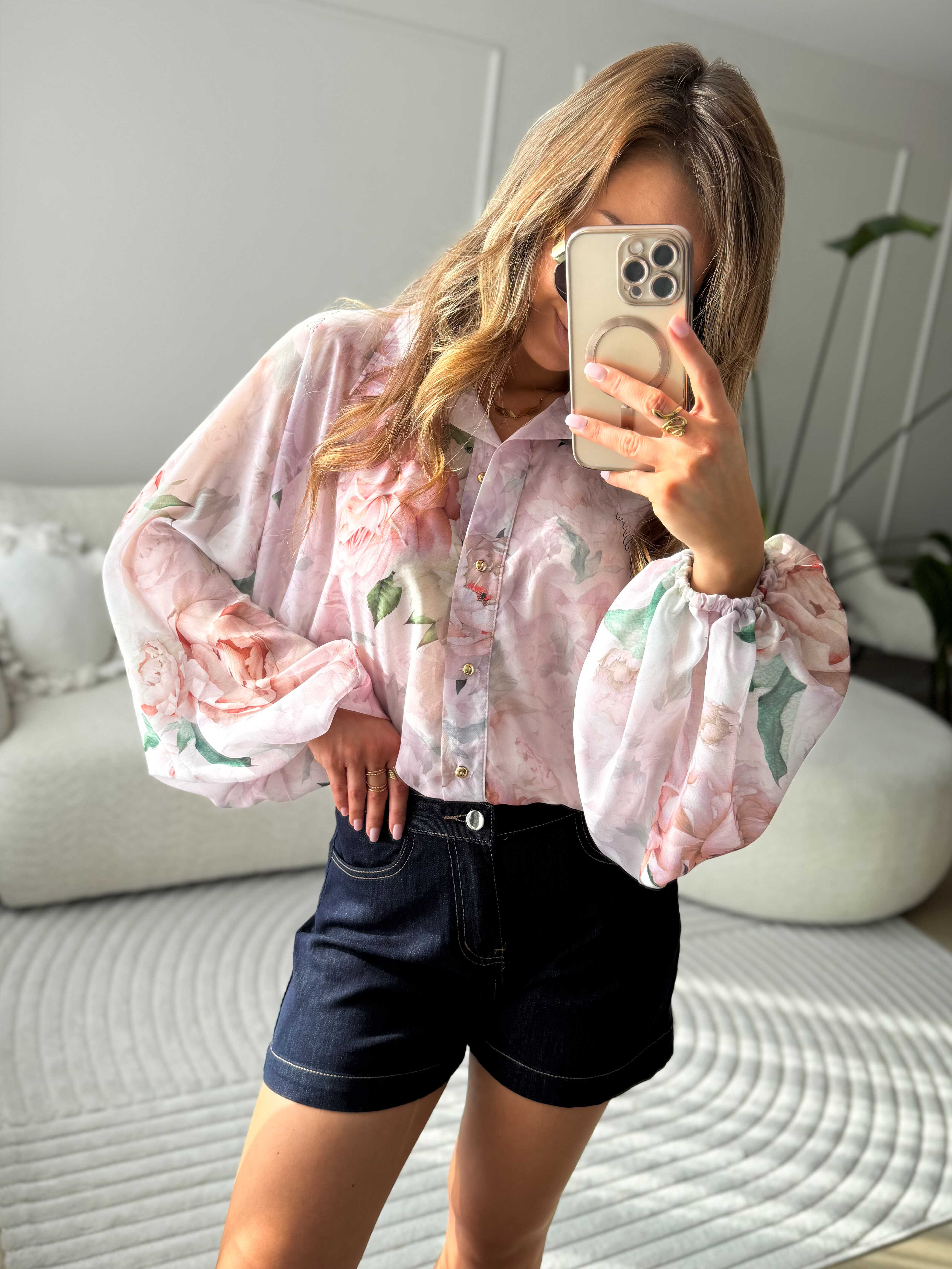 Lize Shorts Dark Jeans