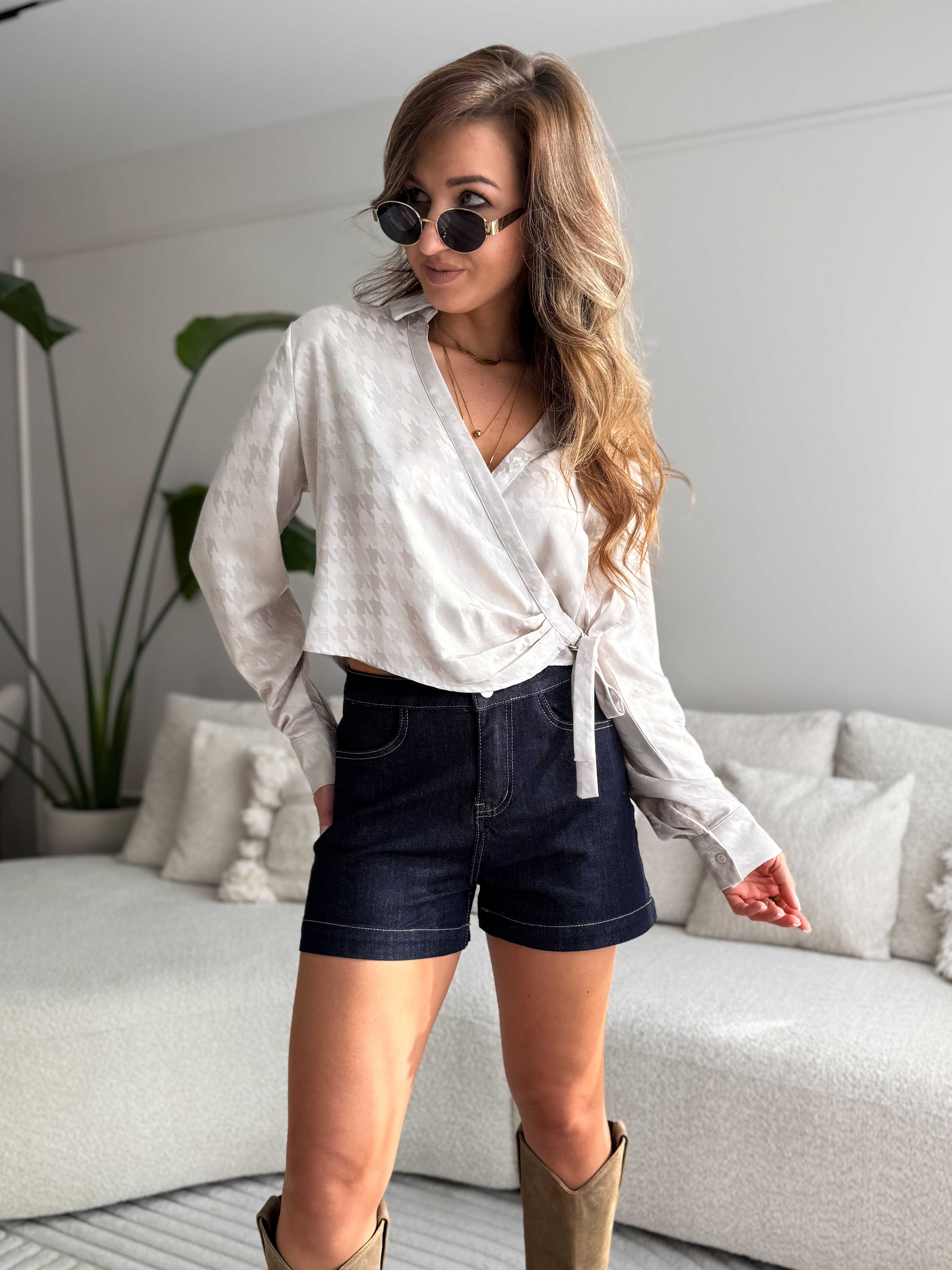 Ellena Blouse Beige