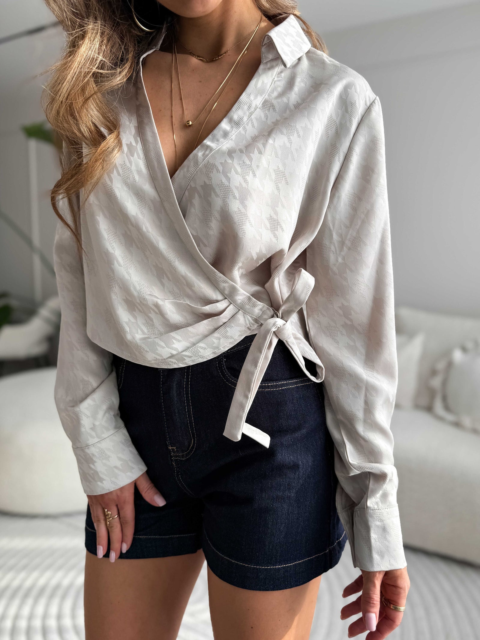 Ellena Blouse Beige