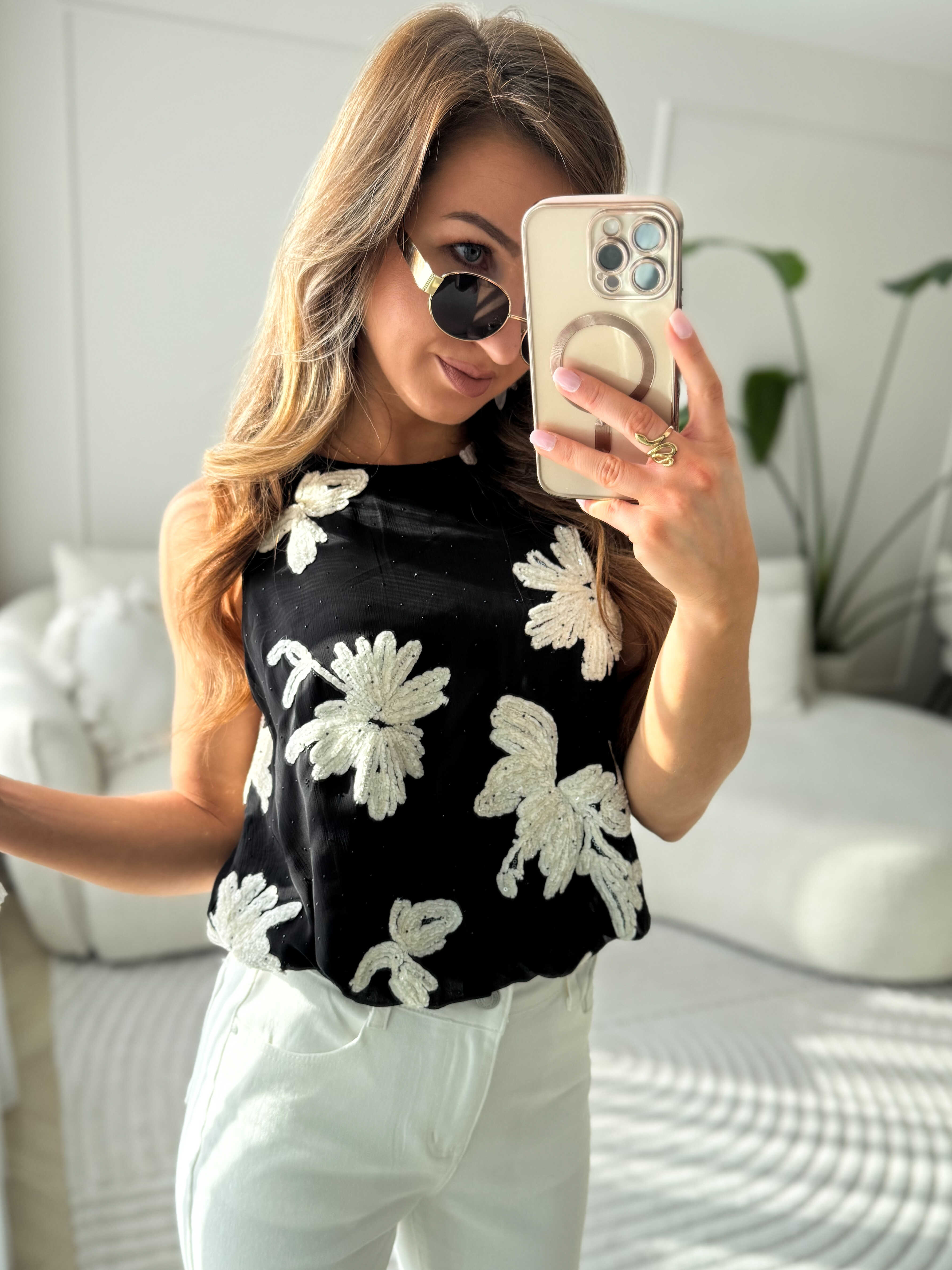 Jolie Top Black