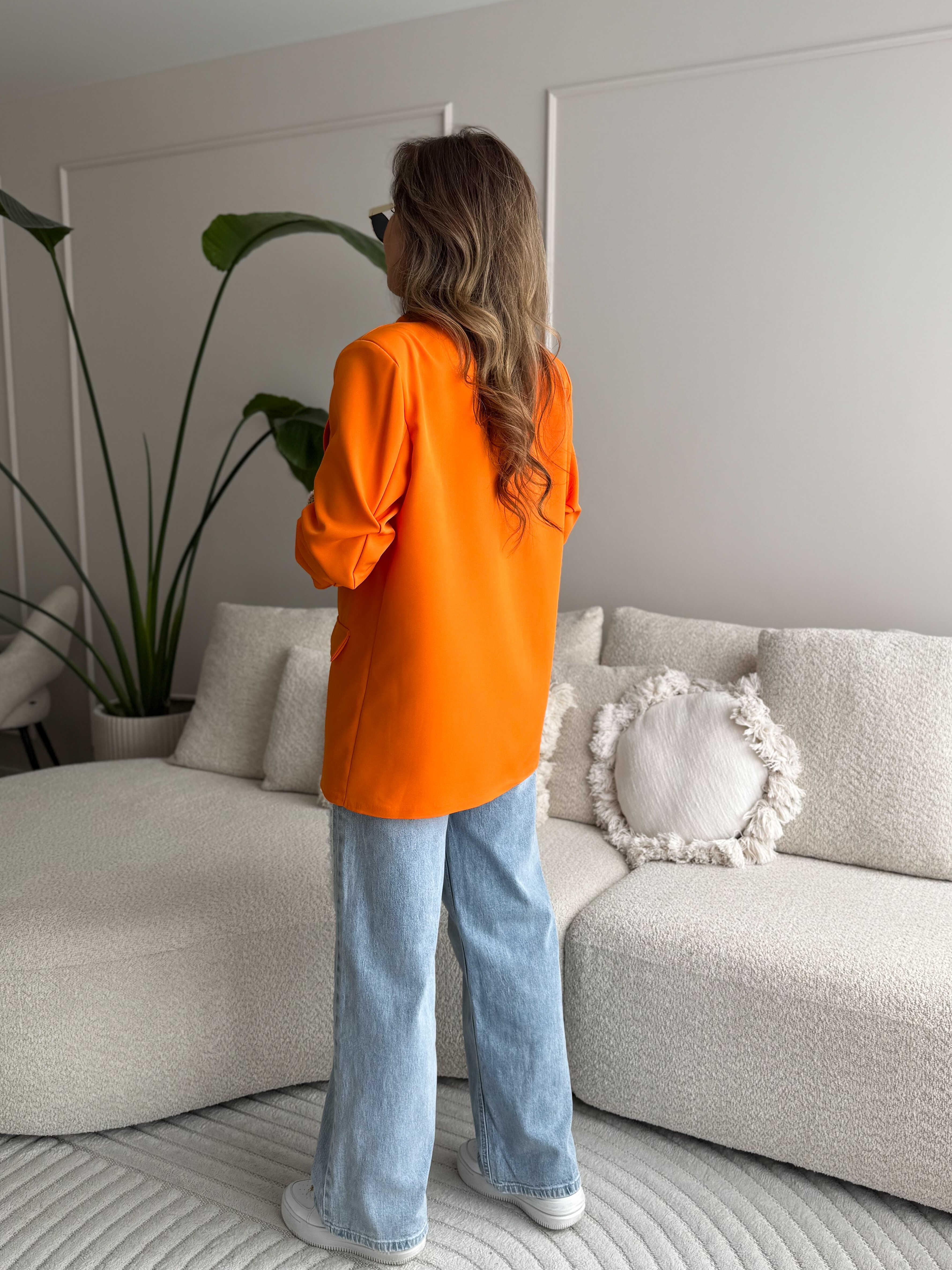 Willa Blazer Orange