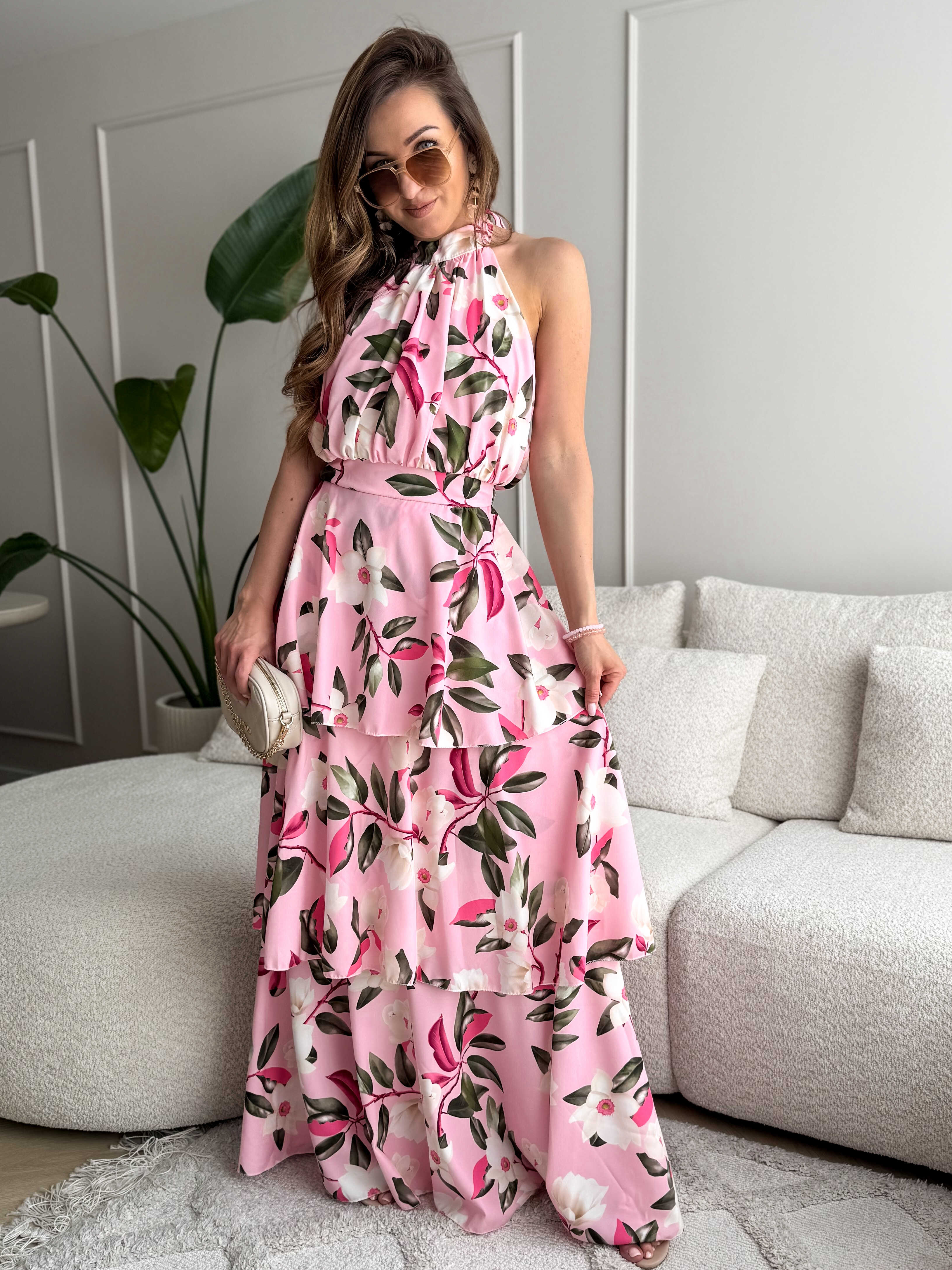 Mandy Maxi Dress Pink