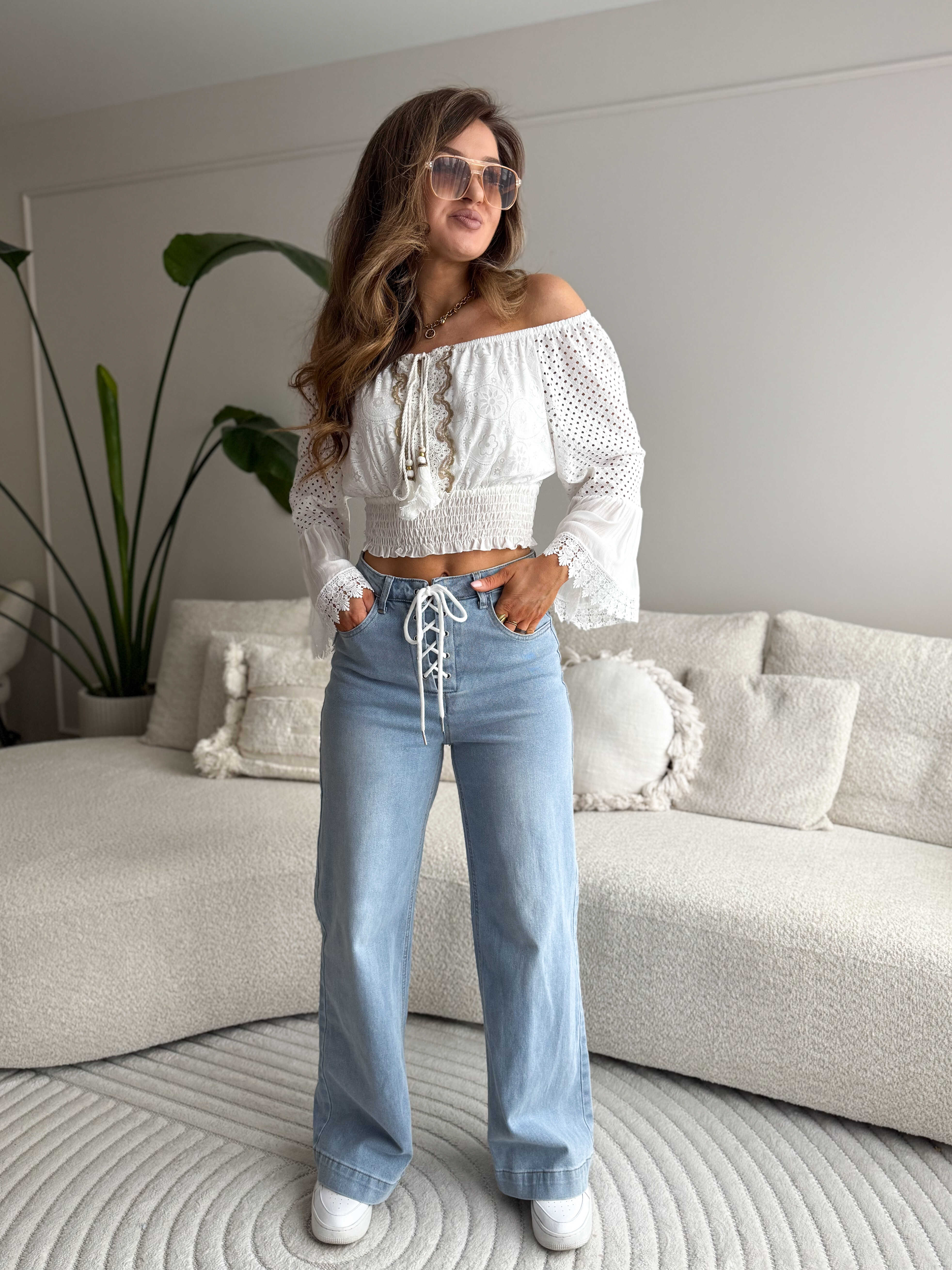 Caroline Jeans Wide Leg