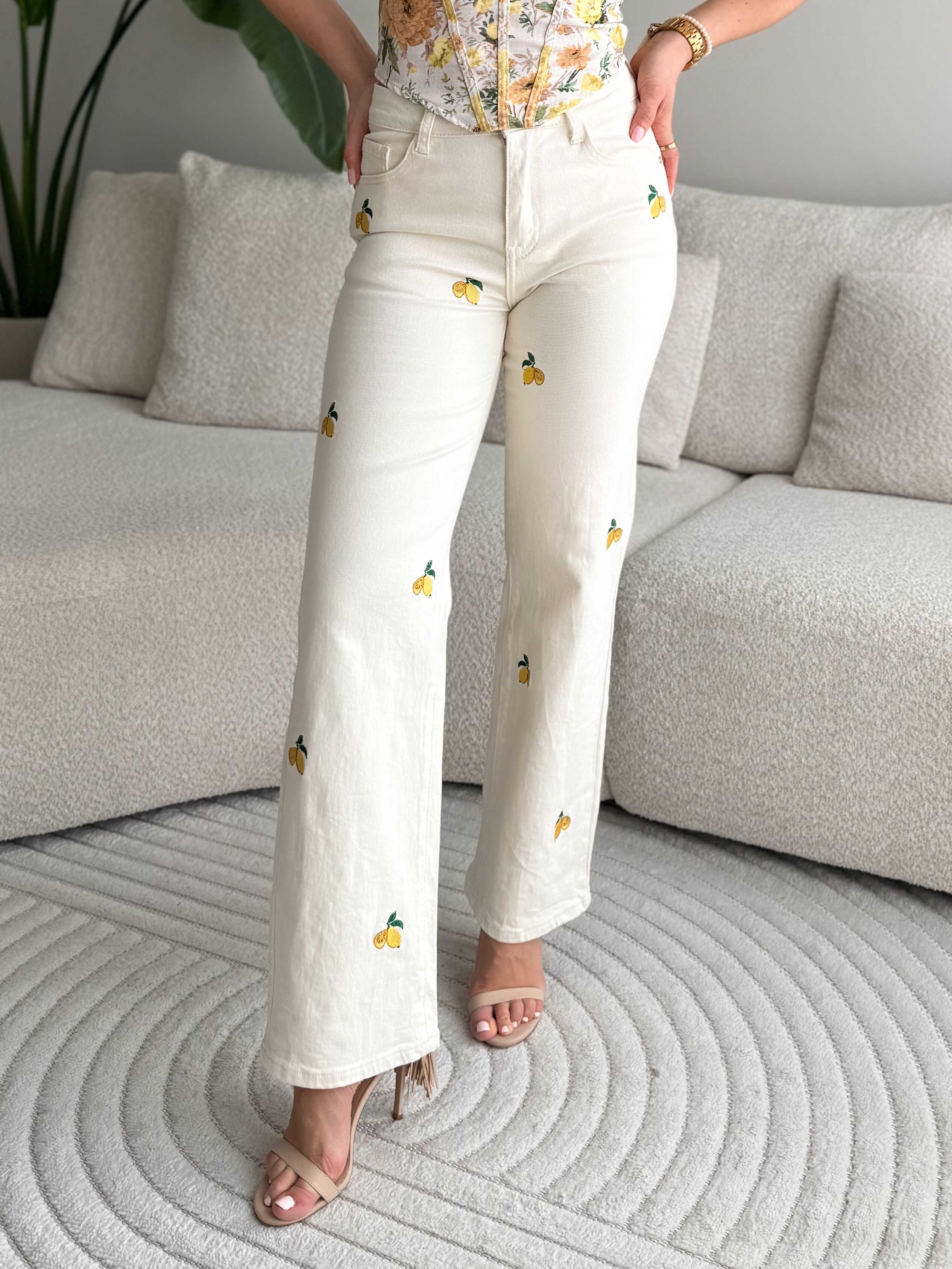 Lemon Jeans Beige